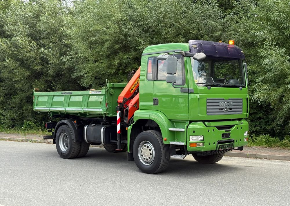 MAN * MAN TGA 18-360 * Kiper Wywrotka * 4x2 * Kran Palfinger PK 9501 Sprowadzony - Kamion vetëshkarkues: foto 2 MAN * MAN TGA 18-360 * Kiper Wywrotka * 4x2 * Kran Palfinger PK 9501 Sprowadzony - Kamion vetëshkarkues: foto 2