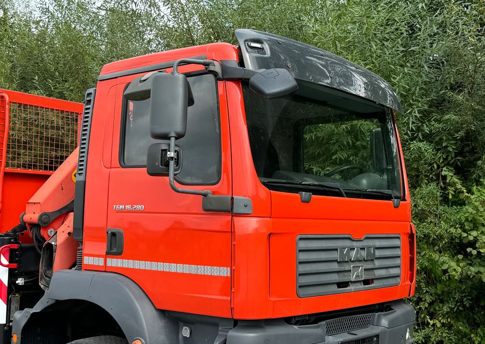 MAN * TGM 18-280 MAN 4x4 HDS Palfinger PK10500 * Kiper Wywrotka * Bardzo Dobry Stan - Kamion vetëshkarkues: foto 4 MAN * TGM 18-280 MAN 4x4 HDS Palfinger PK10500 * Kiper Wywrotka * Bardzo Dobry Stan - Kamion vetëshkarkues: foto 4