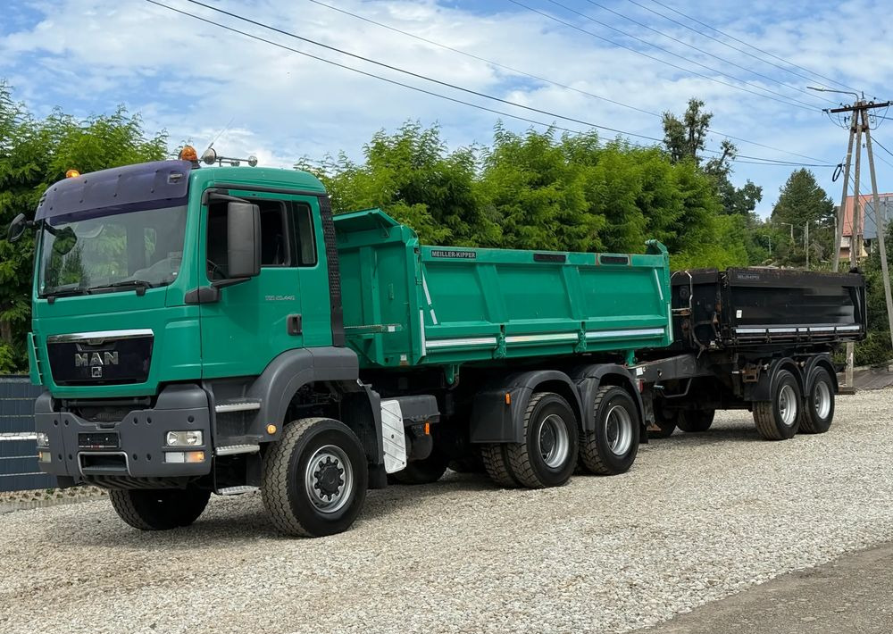 MAN * TGS 26.440 MAN * Kiper / Wywrotka * 6x6 * Sprowadzona * Tandem Kiper Zestaw * Bordmatik * Stan Perfekcyjny - Kamion vetëshkarkues: foto 3 MAN * TGS 26.440 MAN * Kiper / Wywrotka * 6x6 * Sprowadzona * Tandem Kiper Zestaw * Bordmatik * Stan Perfekcyjny - Kamion vetëshkarkues: foto 3
