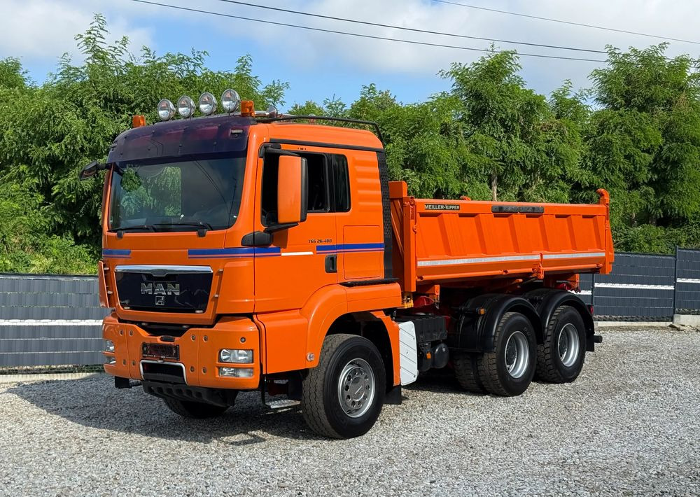 MAN * TGS 26.480 MAN * Kiper / Wywrotka * 6x4 * Sprowadzona * Bordmatik * Stan Perfekcyjny - Kamion vetëshkarkues: foto 2 MAN * TGS 26.480 MAN * Kiper / Wywrotka * 6x4 * Sprowadzona * Bordmatik * Stan Perfekcyjny - Kamion vetëshkarkues: foto 2