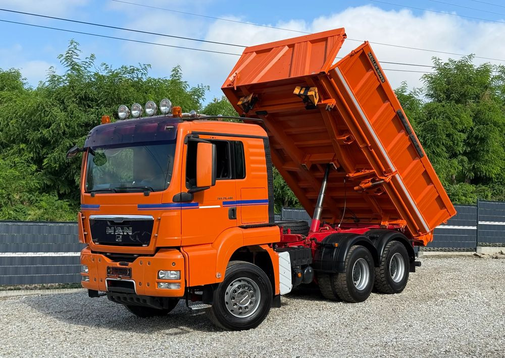 MAN * TGS 26.480 MAN * Kiper / Wywrotka * 6x4 * Sprowadzona * Bordmatik * Stan Perfekcyjny - Kamion vetëshkarkues: foto 1 MAN * TGS 26.480 MAN * Kiper / Wywrotka * 6x4 * Sprowadzona * Bordmatik * Stan Perfekcyjny - Kamion vetëshkarkues: foto 1