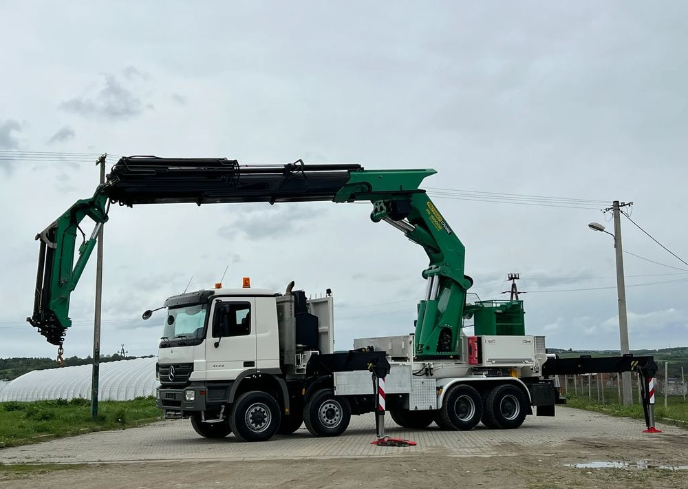 Mercedes-Benz * HDS Palfinger 150002 + FLY JIB PJ 170 * Mercedes Actros 8x6 * Dźwig * 40 TON * Wyciągarka * 35 Metrów * Kosz * - Kamion me vinç: foto 1 Mercedes-Benz * HDS Palfinger 150002 + FLY JIB PJ 170 * Mercedes Actros 8x6 * Dźwig * 40 TON * Wyciągarka * 35 Metrów * Kosz * - Kamion me vinç: foto 1