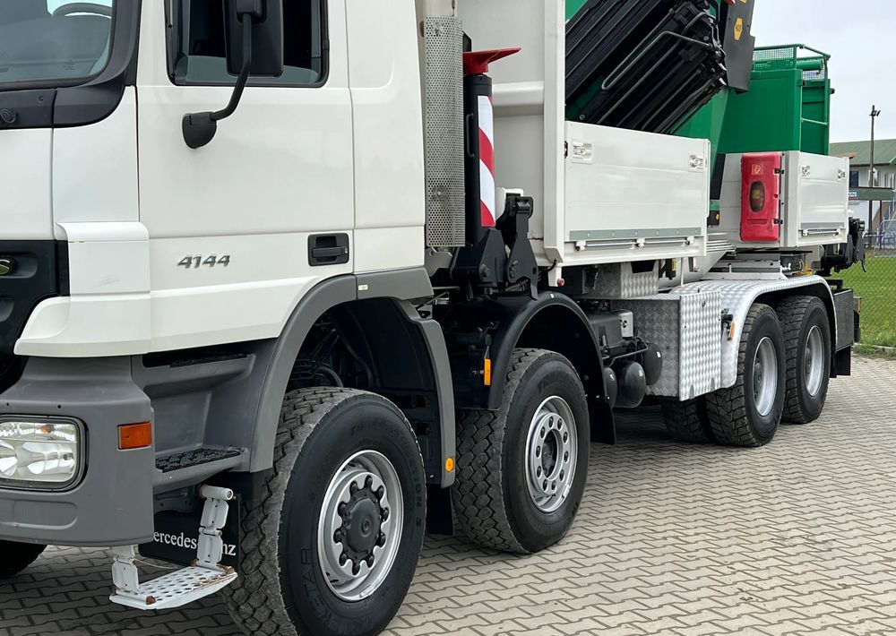 Mercedes-Benz * HDS Palfinger 150002 + FLY JIB PJ 170 * Mercedes Actros 8x6 * Dźwig * 40 TON * Wyciągarka * 35 Metrów * Kosz * - Kamion me vinç: foto 5 Mercedes-Benz * HDS Palfinger 150002 + FLY JIB PJ 170 * Mercedes Actros 8x6 * Dźwig * 40 TON * Wyciągarka * 35 Metrów * Kosz * - Kamion me vinç: foto 5
