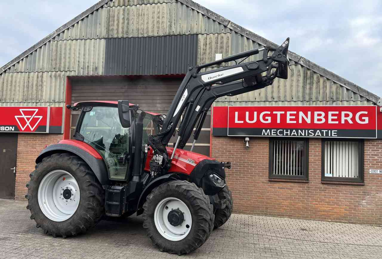 Case Vestrum 100, Quicke voorlader, tractoren - Traktor: foto 1 Case Vestrum 100, Quicke voorlader, tractoren - Traktor: foto 1