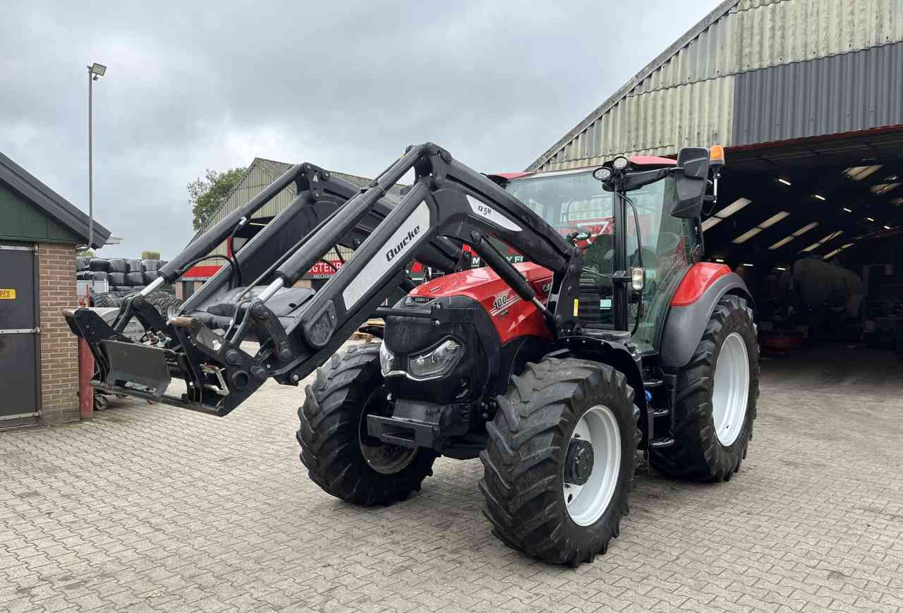 Case Vestrum 100, Quicke voorlader, tractoren *verkocht/sold* - Traktor: foto 2 Case Vestrum 100, Quicke voorlader, tractoren *verkocht/sold* - Traktor: foto 2