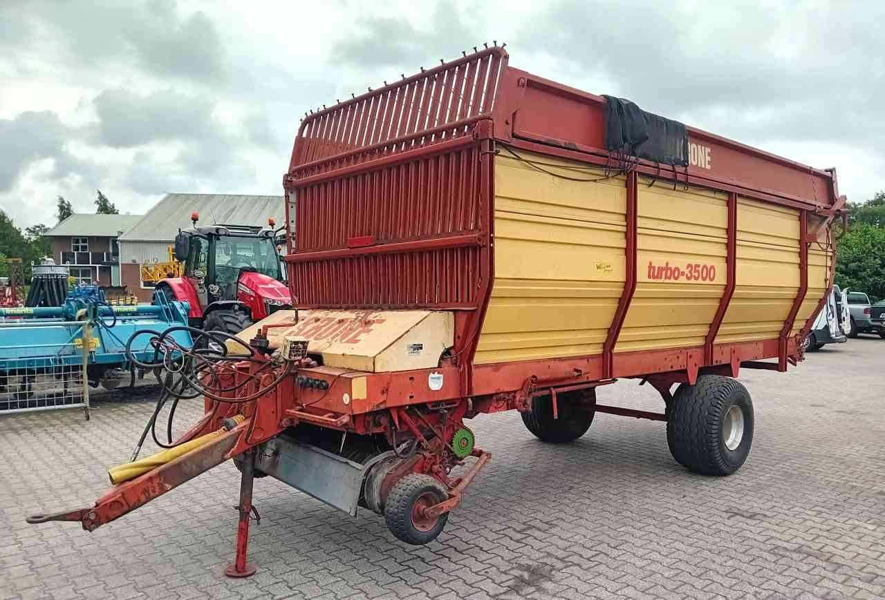 Krone Turbo 3500 enkelas - Vagon vetëngarkues: foto 2 Krone Turbo 3500 enkelas - Vagon vetëngarkues: foto 2
