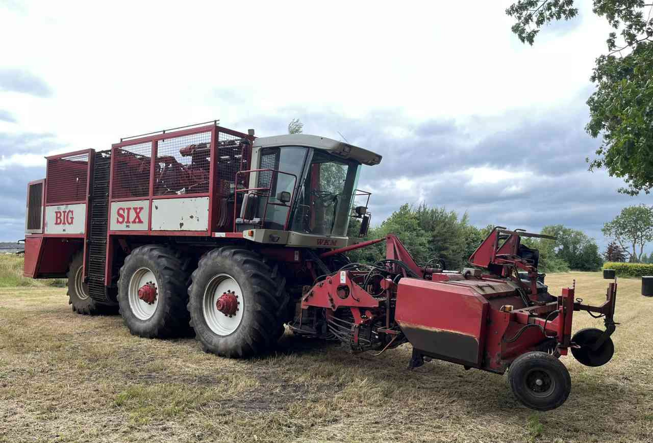 WKM Agrifac WKM BIG SIX Bietenrooier, rooimachines, oogstmachines. - Makinë panxharmbledhëse: foto 2 WKM Agrifac WKM BIG SIX Bietenrooier, rooimachines, oogstmachines. - Makinë panxharmbledhëse: foto 2