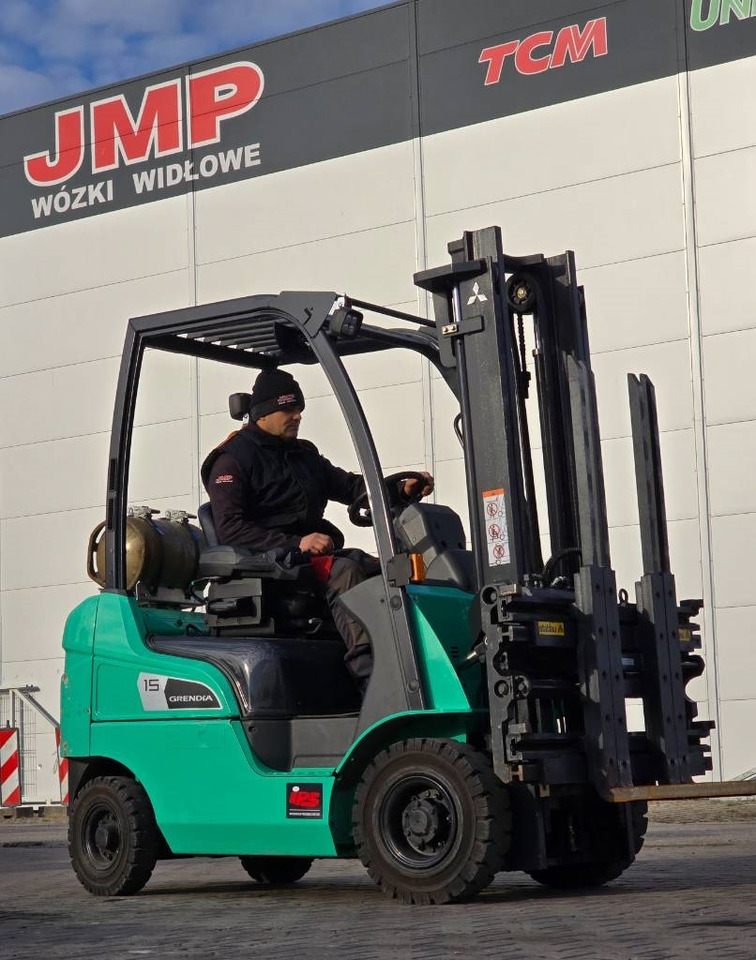 Pirun më gaz Mitsubishi FG 15 NT: foto 8