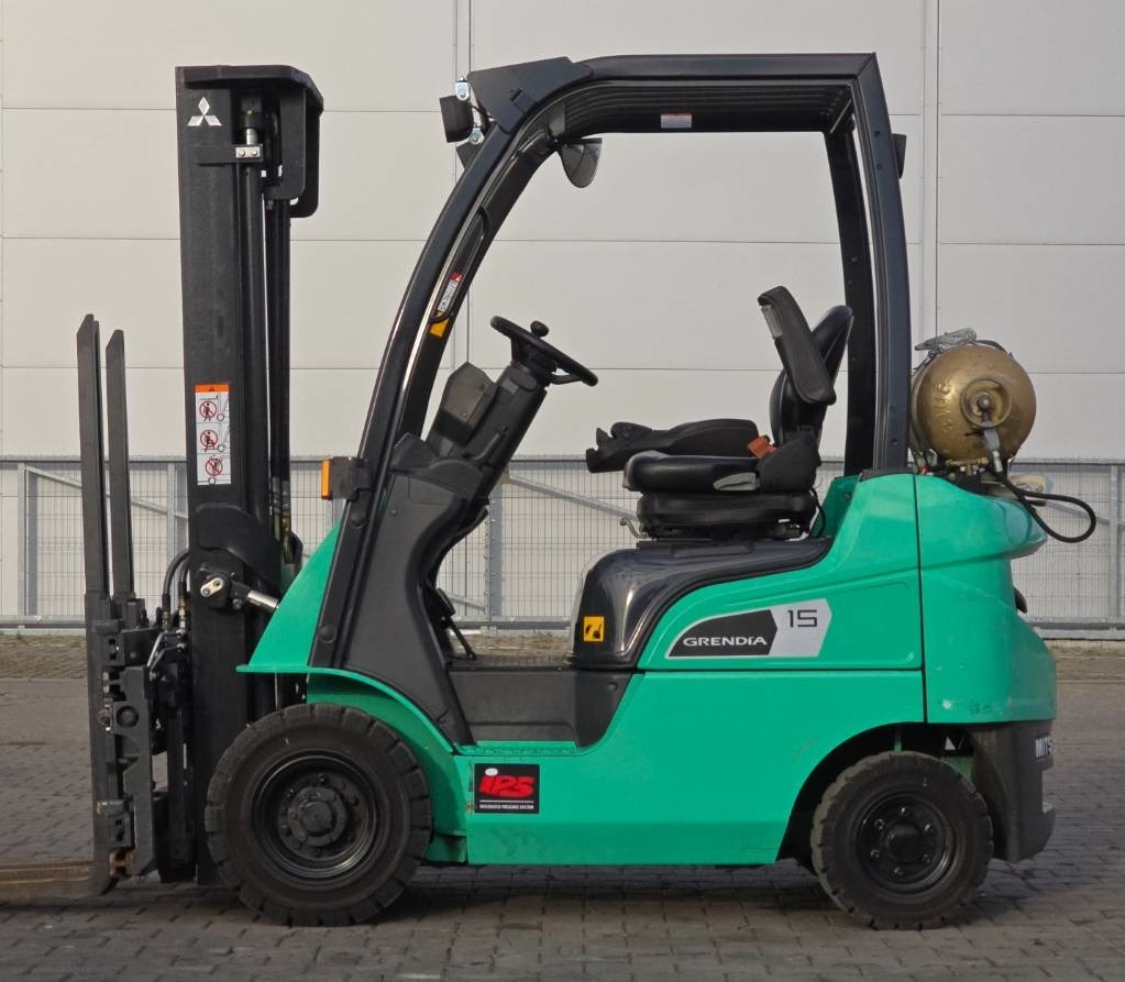 Pirun më gaz Mitsubishi FG 15 NT: foto 7