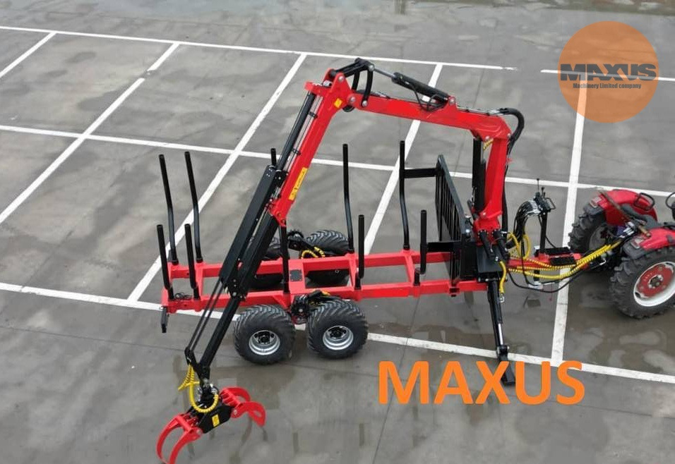 Maxus MAXUS 1400 Erdészeti Pótkocsi + Daru 780 - Rimorkio pylltarie: foto 3 Maxus MAXUS 1400 Erdészeti Pótkocsi + Daru 780 - Rimorkio pylltarie: foto 3
