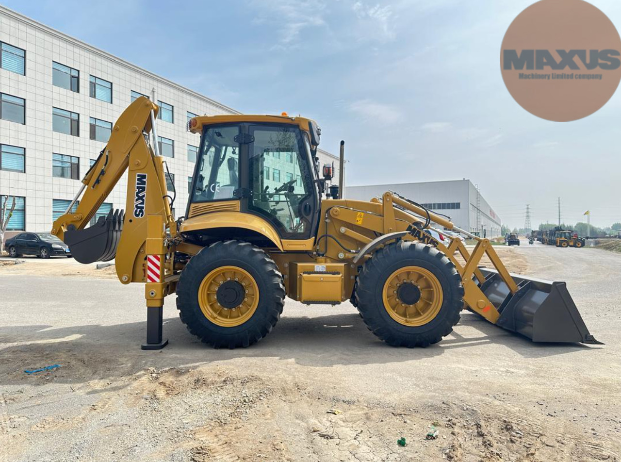 Maxus Backhoe Loader MAXUS 4CX - Fadromë me shkarkim nga prapa: foto 1 Maxus Backhoe Loader MAXUS 4CX - Fadromë me shkarkim nga prapa: foto 1