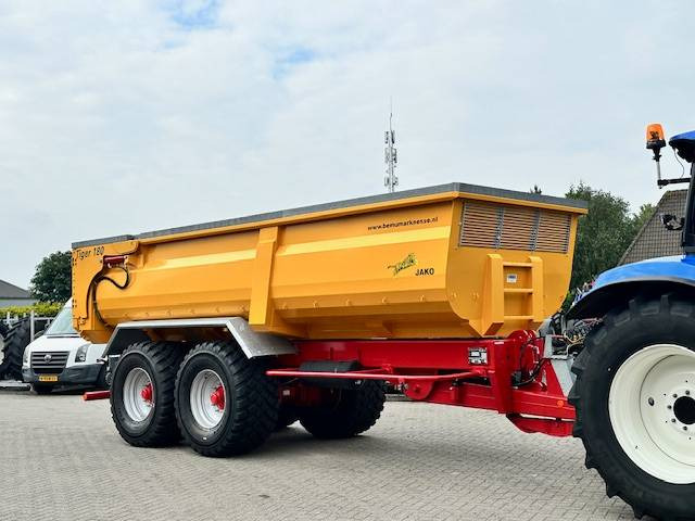 Jako Tiger 180 landbouwkipper. Nieuw! direct leverbaar! - Rimorkio bujqësore vetëshkarkuese/ Shkarkues: foto 4 Jako Tiger 180 landbouwkipper. Nieuw! direct leverbaar! - Rimorkio bujqësore vetëshkarkuese/ Shkarkues: foto 4