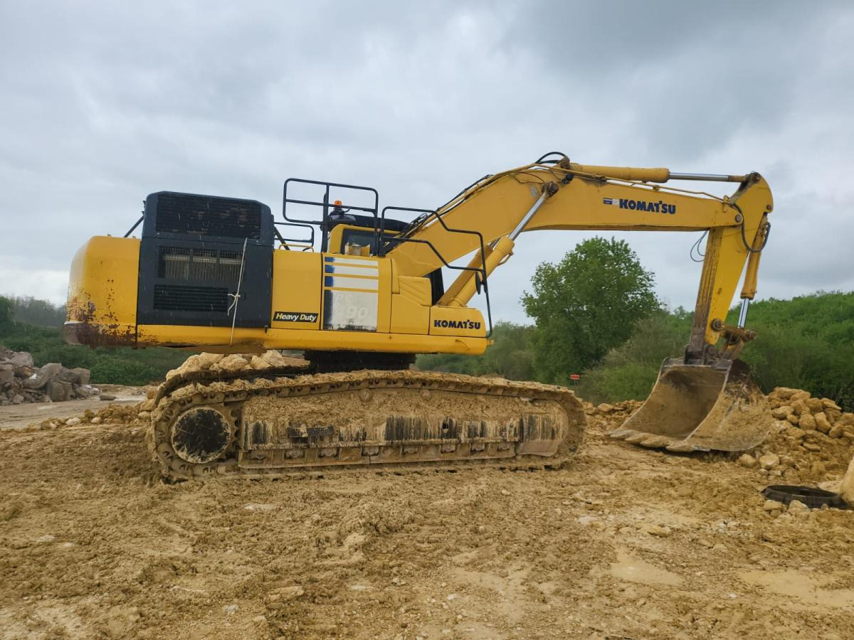 Komatsu PC490LC - Ekskavator me zinxhirë: foto 4 Komatsu PC490LC - Ekskavator me zinxhirë: foto 4