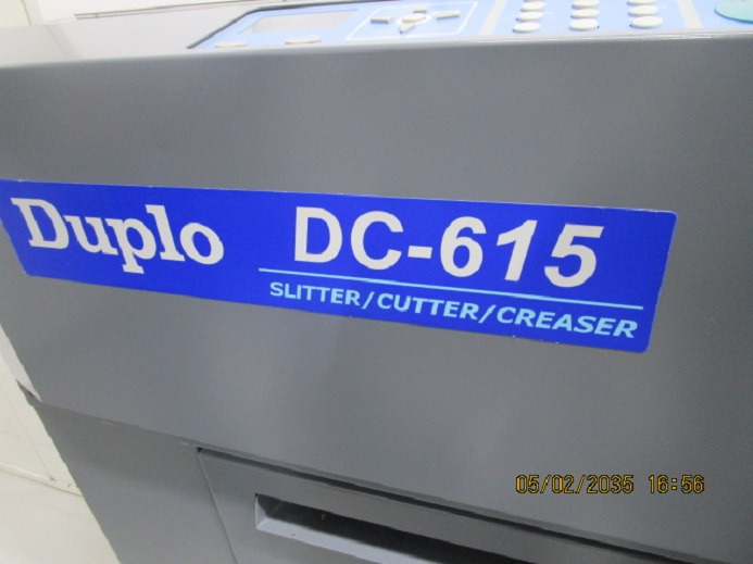 FINISHER FÜR DIGITALEN FARBDRUCK DUPLO DC-615 PRO (schlitzen / schneiden / falzen) - Makinë printimi: foto 2 FINISHER FÜR DIGITALEN FARBDRUCK DUPLO DC-615 PRO (schlitzen / schneiden / falzen) - Makinë printimi: foto 2