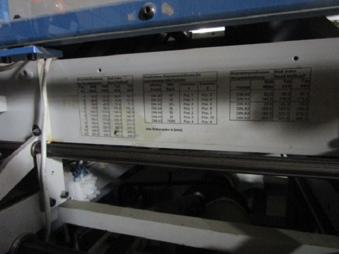 HEFT- UND FALZEINHEIT MIT FRONTSCHNITT MKW SFT 350 - Makinë printimi: foto 5 HEFT- UND FALZEINHEIT MIT FRONTSCHNITT MKW SFT 350 - Makinë printimi: foto 5