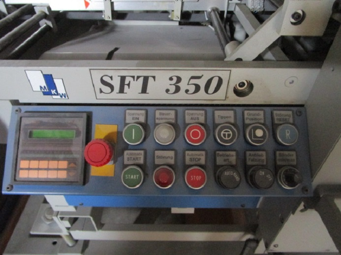 HEFT- UND FALZEINHEIT MIT FRONTSCHNITT MKW SFT 350 - Makinë printimi: foto 2 HEFT- UND FALZEINHEIT MIT FRONTSCHNITT MKW SFT 350 - Makinë printimi: foto 2