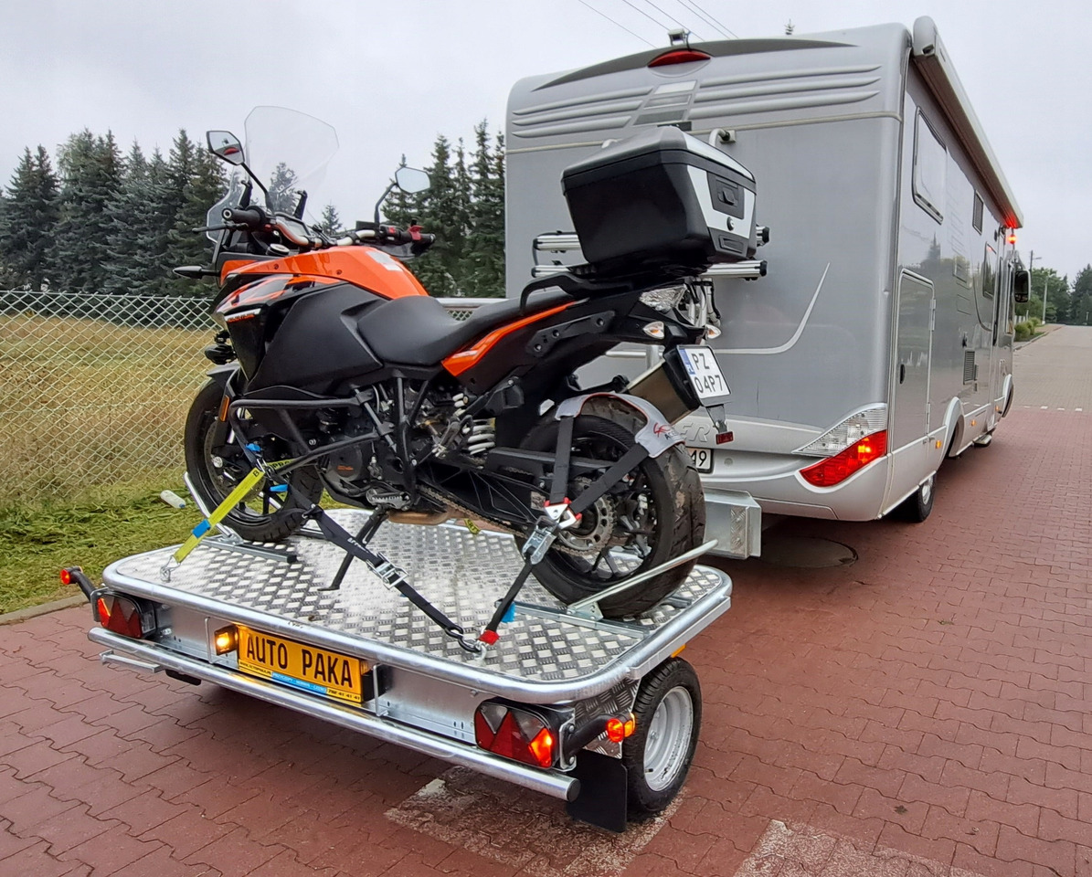 PRZYCZEPA DO POD MOTOCYKL / SKUTER, DMC 750 KG / MOTORCYCLE / SCOOTER TRAILER, DMC 750 KG - Rimorkio për motoçikleta: foto 4 PRZYCZEPA DO POD MOTOCYKL / SKUTER, DMC 750 KG / MOTORCYCLE / SCOOTER TRAILER, DMC 750 KG - Rimorkio për motoçikleta: foto 4