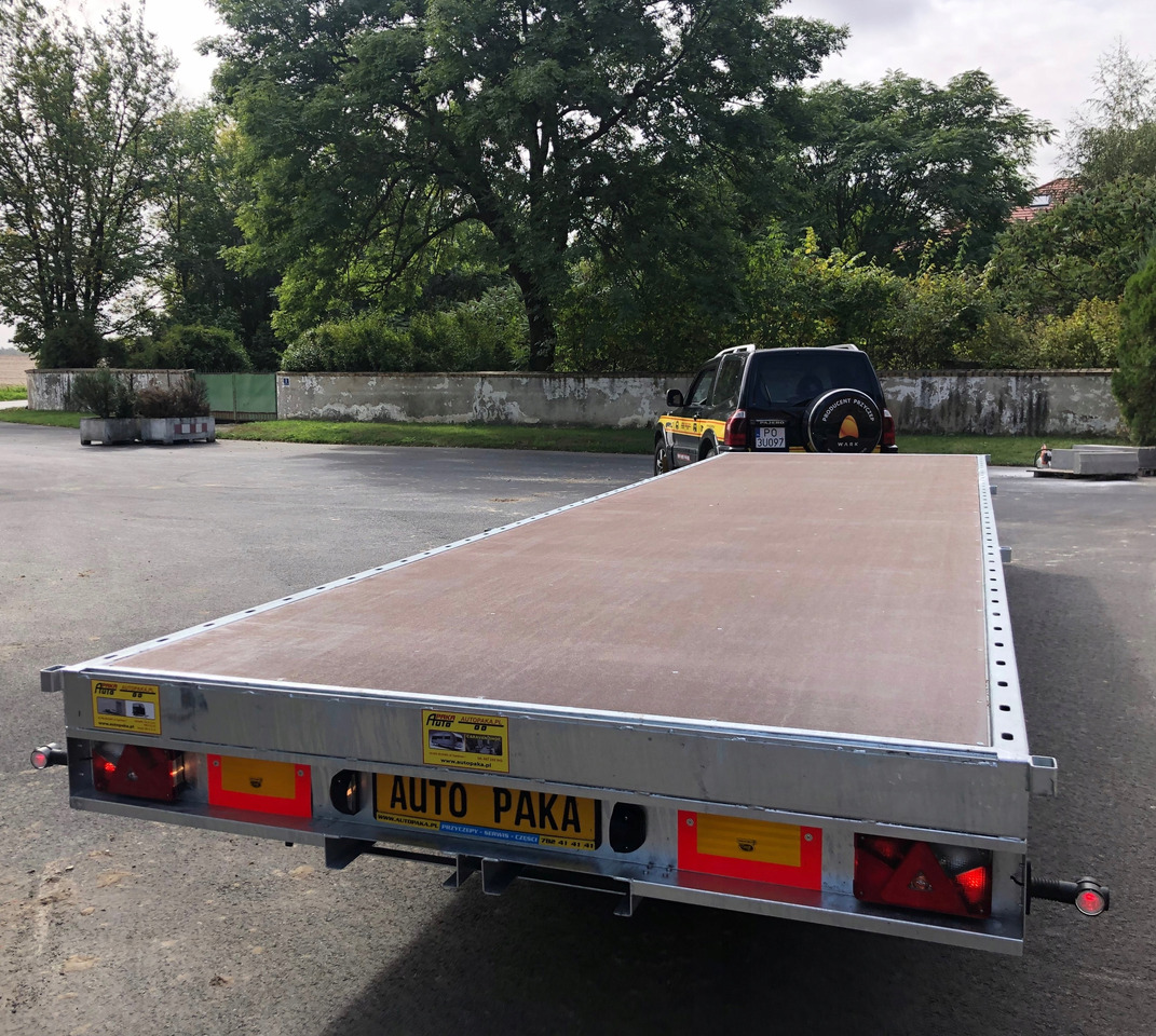 PRZYCZEPA OBROTNICA PLATFORMA 8m 3500 KG / TURNTABLE PLATFORM TRAILER 8m 3500 KG - Rimorkio e hapur/ Platformë: foto 4 PRZYCZEPA OBROTNICA PLATFORMA 8m 3500 KG / TURNTABLE PLATFORM TRAILER 8m 3500 KG - Rimorkio e hapur/ Platformë: foto 4