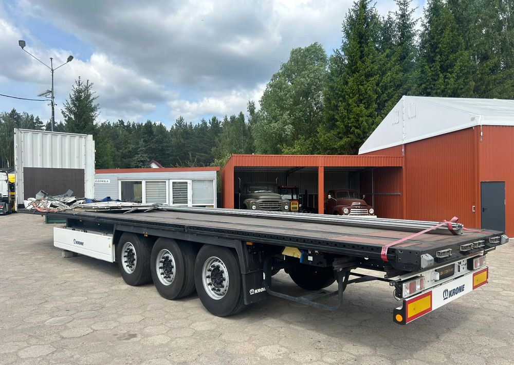 Krone SD FIRANKA / PLATFORMA / USZKODZONA ZABUDOWA / 2019 ROK !! - Gjysmë rimorkio e hapur/ Platformë: foto 3 Krone SD FIRANKA / PLATFORMA / USZKODZONA ZABUDOWA / 2019 ROK !! - Gjysmë rimorkio e hapur/ Platformë: foto 3