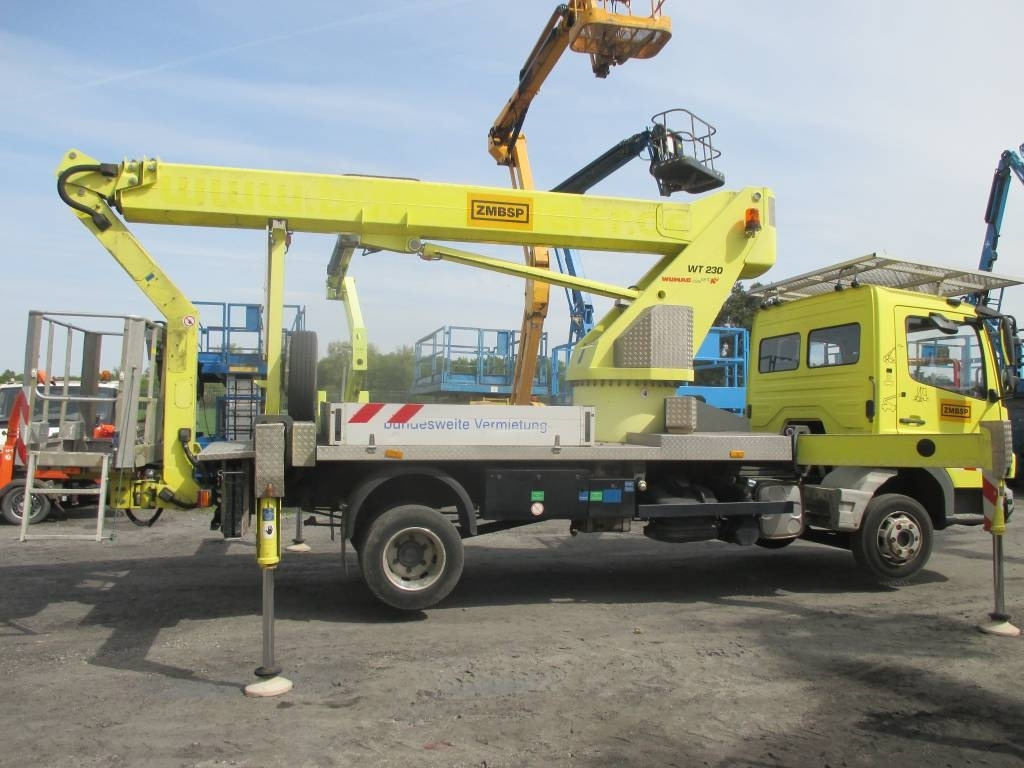 Wumag WT 230 - Platformë ajrore e montuar në kamion: foto 2 Wumag WT 230 - Platformë ajrore e montuar në kamion: foto 2
