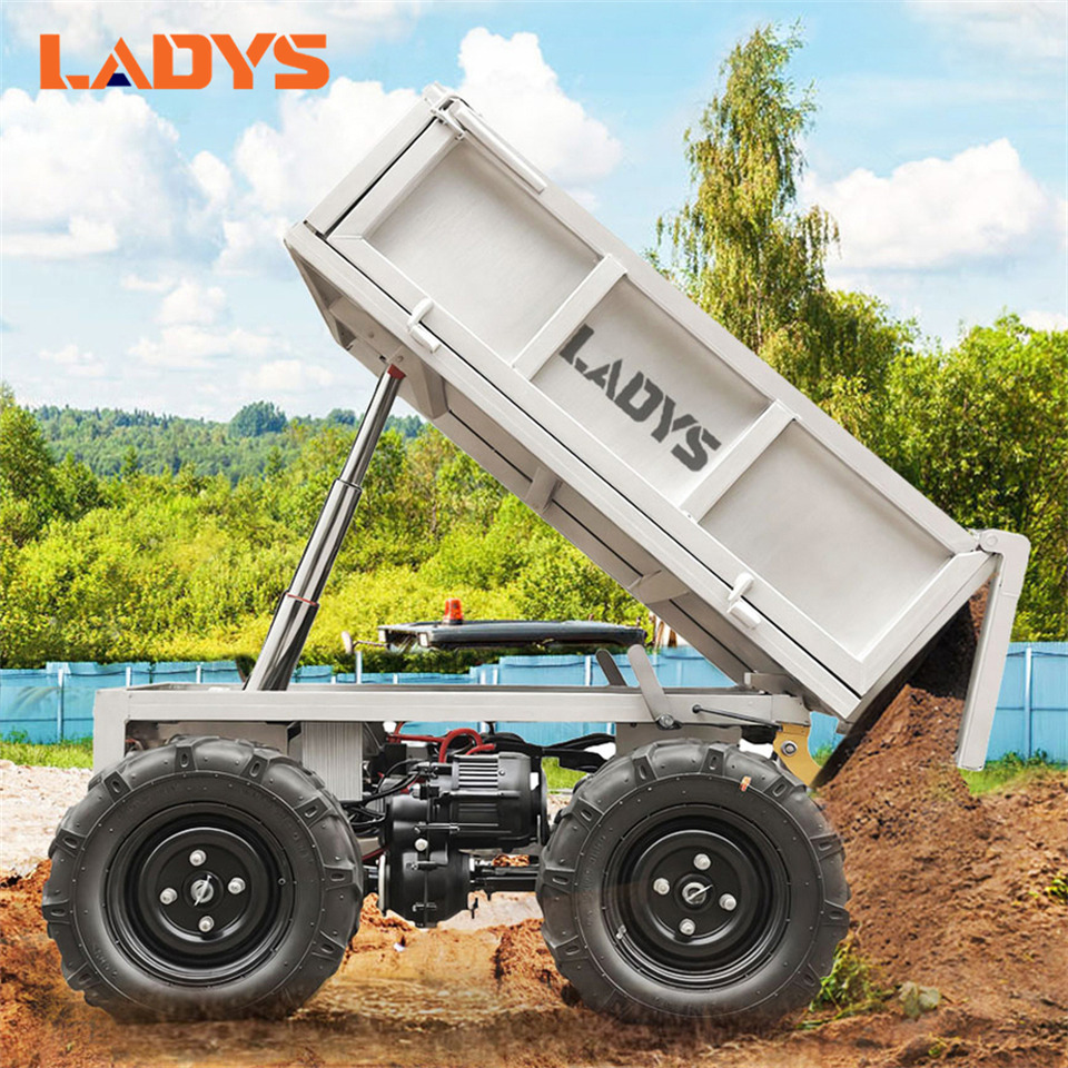 LADYS Electric Remote Control Transporter Agricultural Orchard Farm Electric Utv Material Handling Equipment All Terrain Transport Vehicle - ATV/ Qarku virtual: foto 5 LADYS Electric Remote Control Transporter Agricultural Orchard Farm Electric Utv Material Handling Equipment All Terrain Transport Vehicle - ATV/ Qarku virtual: foto 5