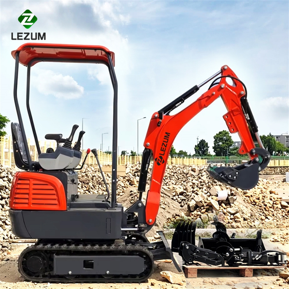LEZUM Free Shipping Mini Excavator Bagger Pelle Miniexcavadora 1 2 3.5  Ton CE/EPA/EURO 5  Kubota Engine Diesel/Electric Mini Excavators For Sale - Ekskavator me zinxhirë: foto 2 LEZUM Free Shipping Mini Excavator Bagger Pelle Miniexcavadora 1 2 3.5  Ton CE/EPA/EURO 5  Kubota Engine Diesel/Electric Mini Excavators For Sale - Ekskavator me zinxhirë: foto 2