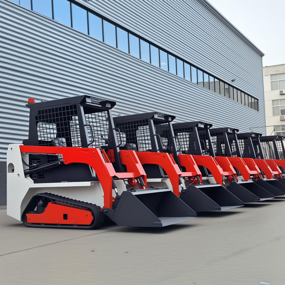 LEZUM LA670 Mini Small Skid Steer Loader Compact Track Diesel Mini Skid Steer Loader For Sale With Small Mini Skid Steer Attachments 4 In 1 Bucket - Mini fadrom: foto 5 LEZUM LA670 Mini Small Skid Steer Loader Compact Track Diesel Mini Skid Steer Loader For Sale With Small Mini Skid Steer Attachments 4 In 1 Bucket - Mini fadrom: foto 5