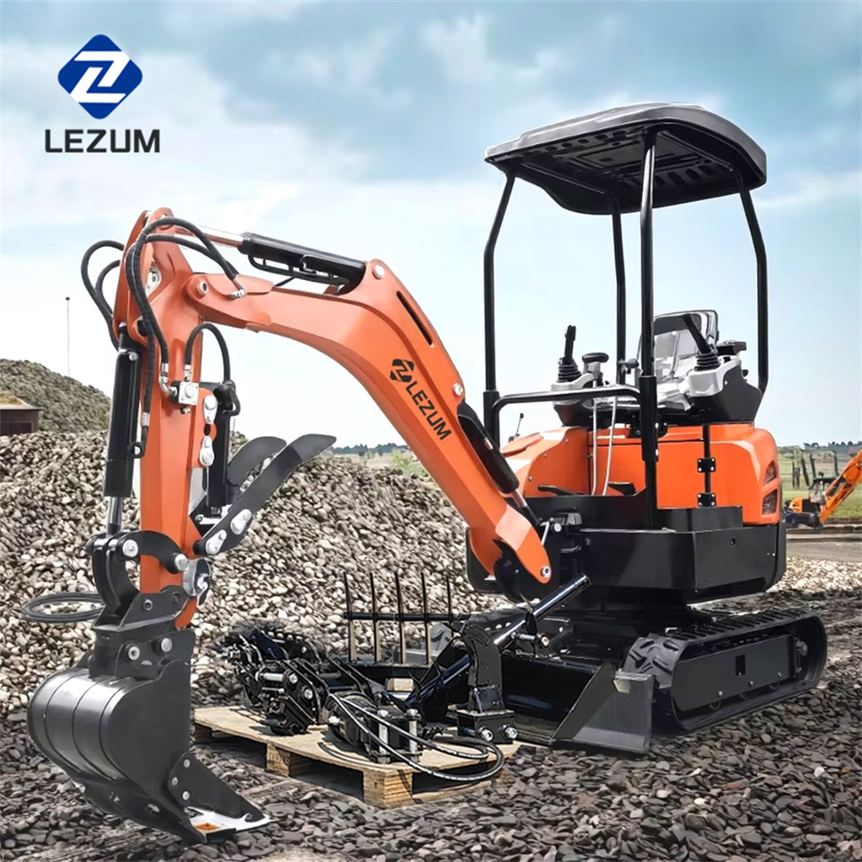 LEZUM DY18 Mini Excavator Digger Miniexcavadora EPA Kubota Engine Mini Excavator For Sale With Mini Excavator Attachment Set - Ekskavator me zinxhirë: foto 4 LEZUM DY18 Mini Excavator Digger Miniexcavadora EPA Kubota Engine Mini Excavator For Sale With Mini Excavator Attachment Set - Ekskavator me zinxhirë: foto 4