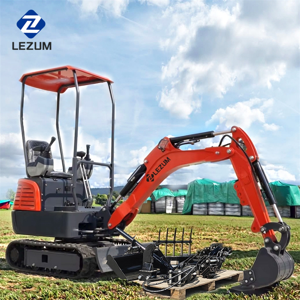 LEZUM Free Shipping Mini Excavator Bagger Pelle Miniexcavadora 1 2 3.5  Ton CE/EPA/EURO 5  Kubota Engine Diesel/Electric Mini Excavators For Sale - Ekskavator me zinxhirë: foto 2 LEZUM Free Shipping Mini Excavator Bagger Pelle Miniexcavadora 1 2 3.5  Ton CE/EPA/EURO 5  Kubota Engine Diesel/Electric Mini Excavators For Sale - Ekskavator me zinxhirë: foto 2