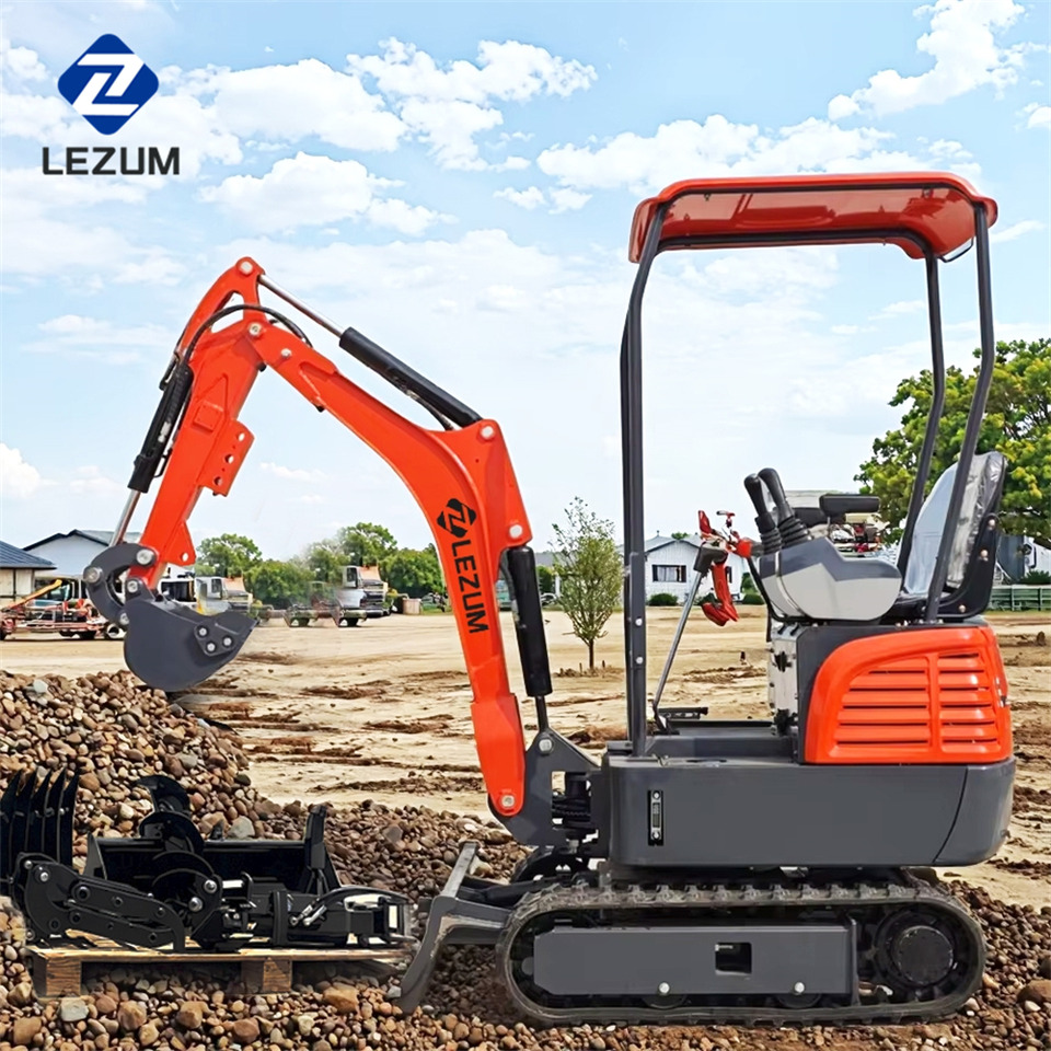 LEZUM Free Shipping Mini Excavator Bagger Pelle Miniexcavadora 1 2 3.5  Ton CE/EPA/EURO 5  Kubota Engine Diesel/Electric Mini Excavators For Sale - Ekskavator me zinxhirë: foto 3 LEZUM Free Shipping Mini Excavator Bagger Pelle Miniexcavadora 1 2 3.5  Ton CE/EPA/EURO 5  Kubota Engine Diesel/Electric Mini Excavators For Sale - Ekskavator me zinxhirë: foto 3
