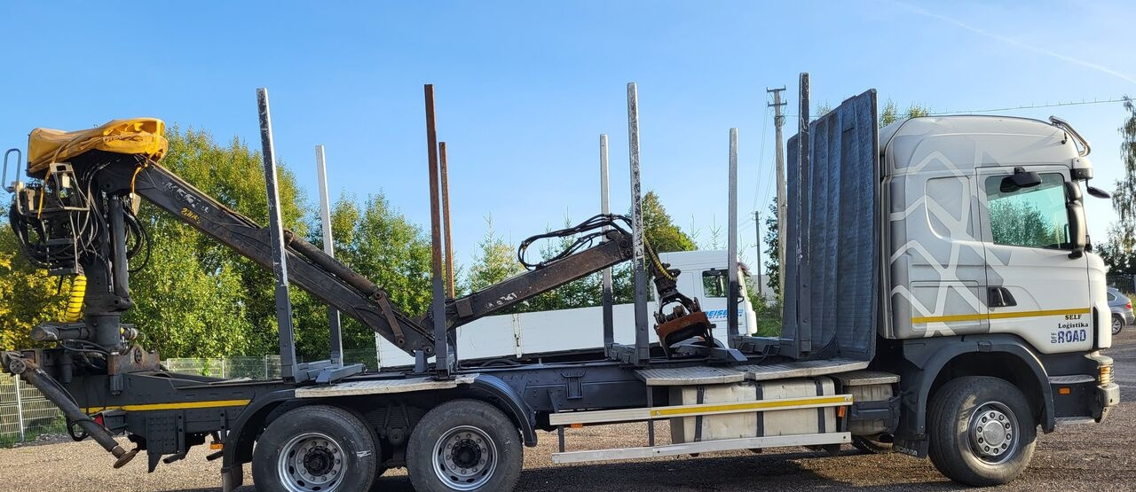 Scania G480 - Kamion për transport druri, Kamion me vinç: foto 4 Scania G480 - Kamion për transport druri, Kamion me vinç: foto 4