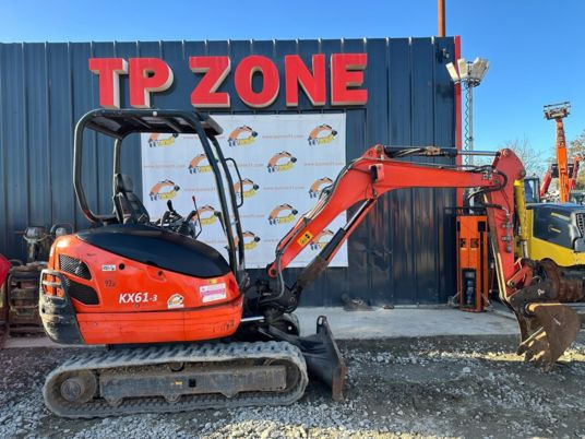 Kubota KX61-3 à 17 500 € HT - Miniekskavator: foto 1 Kubota KX61-3 à 17 500 € HT - Miniekskavator: foto 1