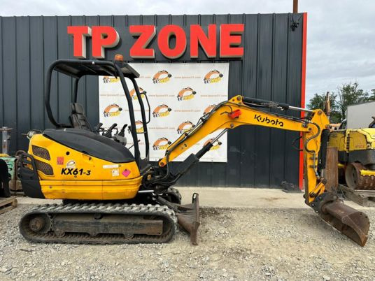 Kubota KX61-3 à 18500 € HT - Miniekskavator: foto 1 Kubota KX61-3 à 18500 € HT - Miniekskavator: foto 1