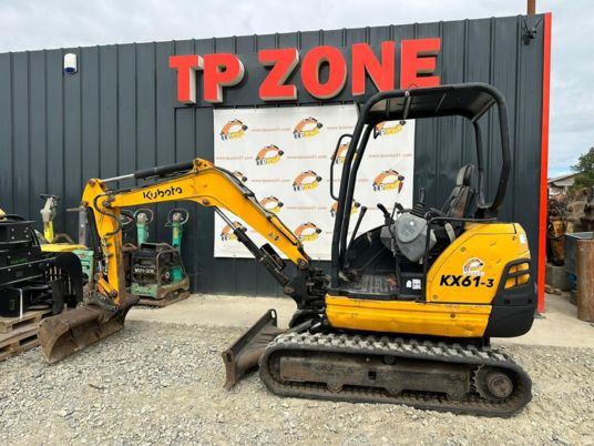 Kubota KX61-3 à 18500 € HT - Miniekskavator: foto 2 Kubota KX61-3 à 18500 € HT - Miniekskavator: foto 2