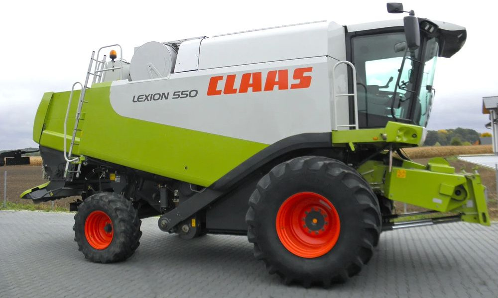 Claas Lexion 550 2005 Rok, heder V750, Najbogatsza Wersja, Nie Malowany, Stan Idealny - Autokombajnë: foto 3 Claas Lexion 550 2005 Rok, heder V750, Najbogatsza Wersja, Nie Malowany, Stan Idealny - Autokombajnë: foto 3