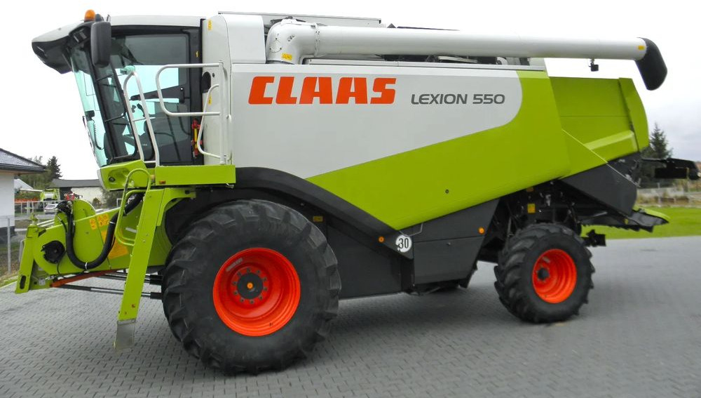 Claas Lexion 550 2005 Rok, heder V750, Najbogatsza Wersja, Nie Malowany, Stan Idealny - Autokombajnë: foto 4 Claas Lexion 550 2005 Rok, heder V750, Najbogatsza Wersja, Nie Malowany, Stan Idealny - Autokombajnë: foto 4