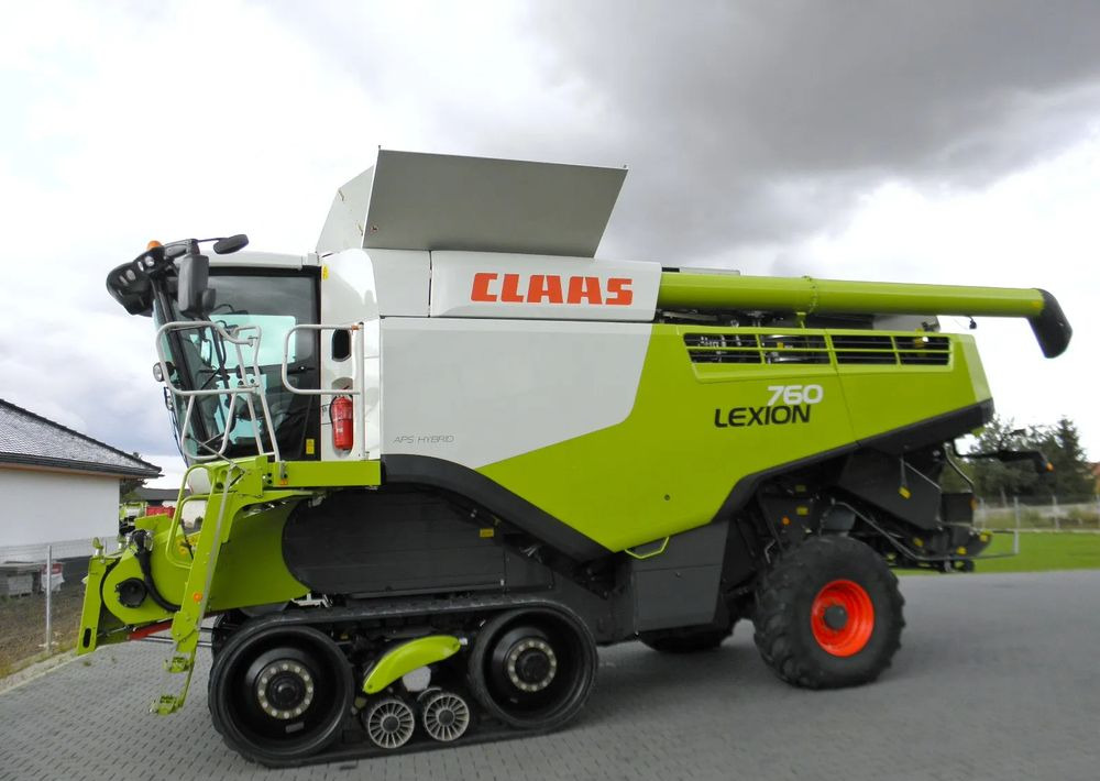 Claas Lexion 760 Terra Trac 2015 Rok, 1900 motgodzin, Heder V 930 2019 Rok, Najbogatsza Wersja, Nie Malowany, Stan Idealny - Autokombajnë: foto 5 Claas Lexion 760 Terra Trac 2015 Rok, 1900 motgodzin, Heder V 930 2019 Rok, Najbogatsza Wersja, Nie Malowany, Stan Idealny - Autokombajnë: foto 5