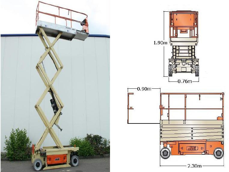 JLG 3246 - Ngritës gërshërë: foto 1 JLG 3246 - Ngritës gërshërë: foto 1