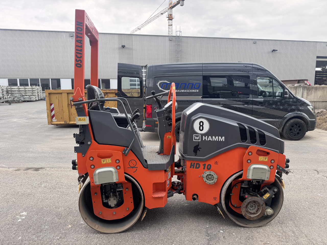Hamm HD 10 VO - Rul rrugësh: foto 3 Hamm HD 10 VO - Rul rrugësh: foto 3