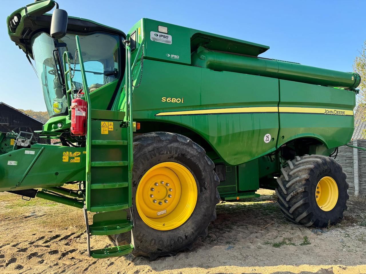 John Deere S680i combine + 635X Header + Zurn trailer - Autokombajnë: foto 2 John Deere S680i combine + 635X Header + Zurn trailer - Autokombajnë: foto 2