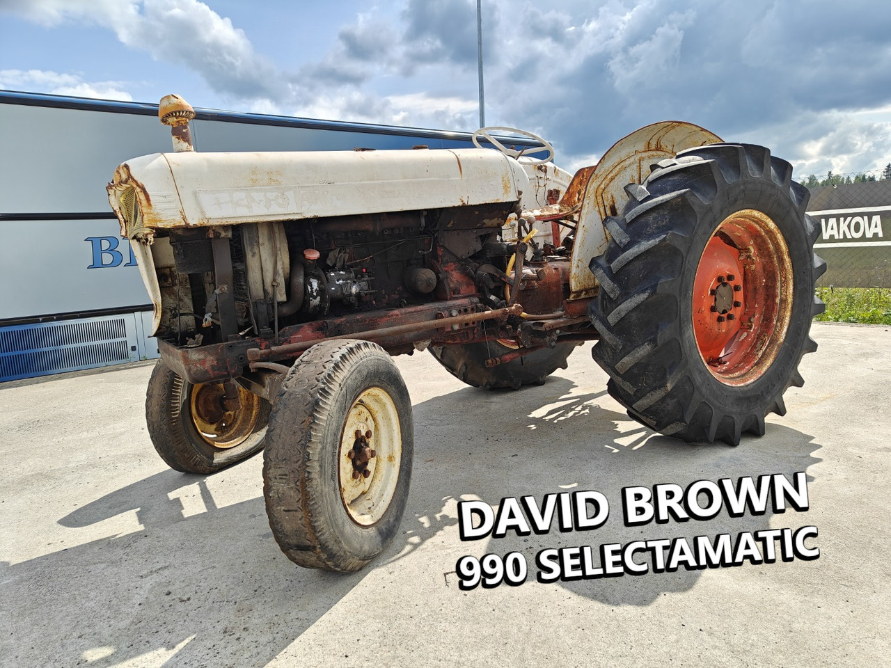 DAVID BROWN 990 Selectamatic - Traktor: foto 1 DAVID BROWN 990 Selectamatic - Traktor: foto 1