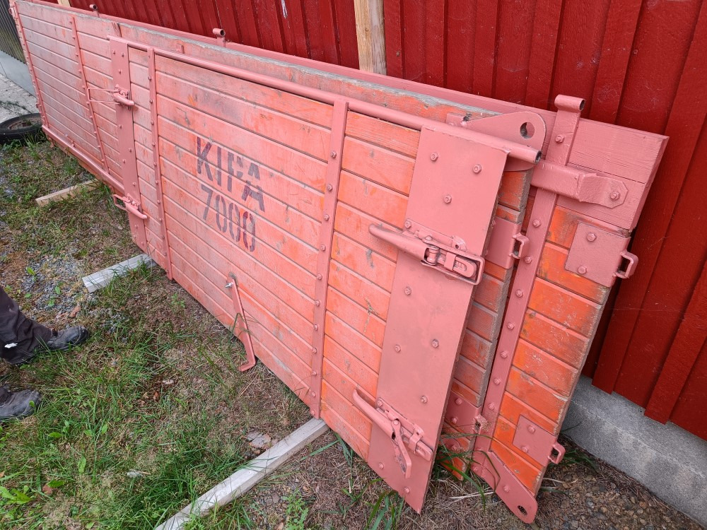 Rimorkio bujqësore vetëshkarkuese/ Shkarkues Kipa kippikärry 1-akselinen, kantavuus 7000kg, siisti kärry: foto 29