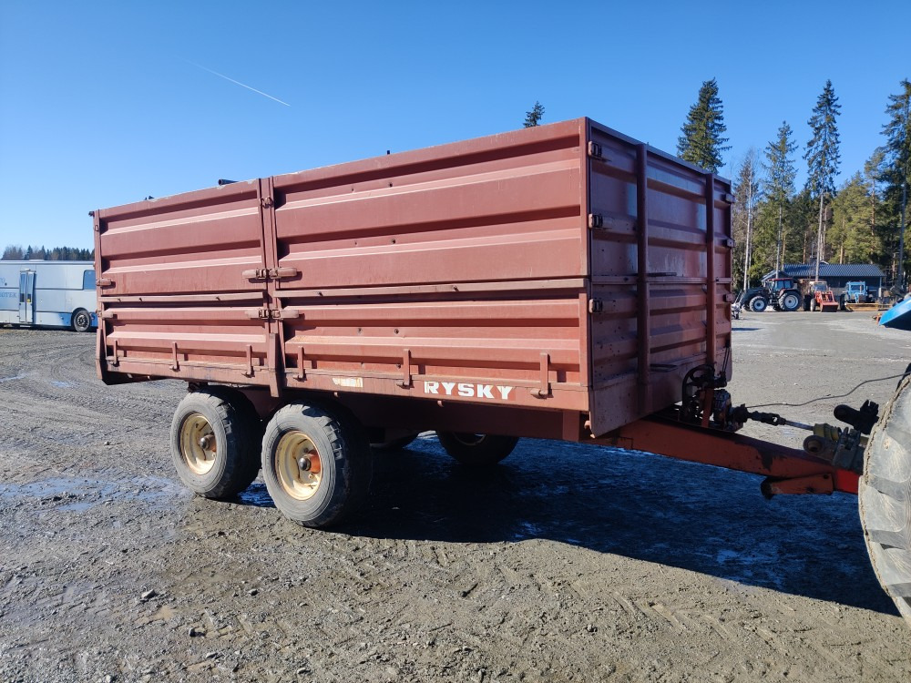 Rysky telikippikärry täyttövaunuvarustuksella - Rimorkio bujqësore vetëshkarkuese/ Shkarkues: foto 5 Rysky telikippikärry täyttövaunuvarustuksella - Rimorkio bujqësore vetëshkarkuese/ Shkarkues: foto 5