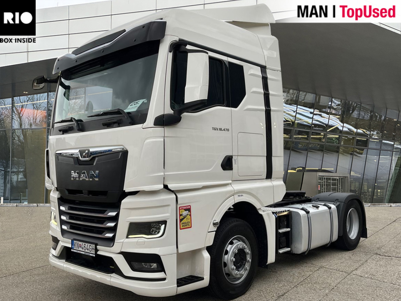 MAN TGX 18.470 4x2 BL SA Euro6 Klima Luftfeder ZV - Gjysmë-kamion: foto 1 MAN TGX 18.470 4x2 BL SA Euro6 Klima Luftfeder ZV - Gjysmë-kamion: foto 1