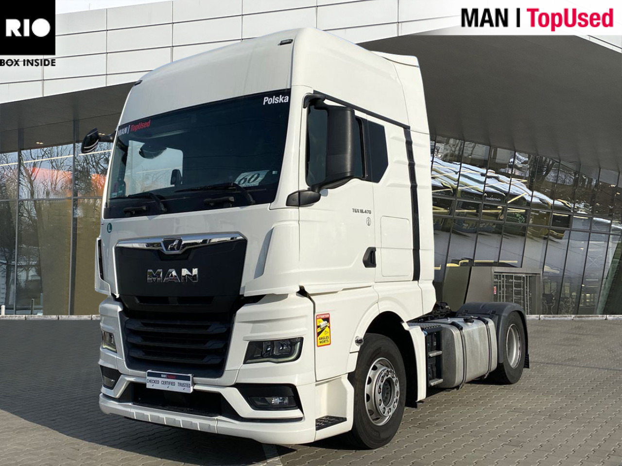 MAN TGX 18.470 4x2 BL SA Euro6 Retarder Klima ZV - Gjysmë-kamion: foto 1 MAN TGX 18.470 4x2 BL SA Euro6 Retarder Klima ZV - Gjysmë-kamion: foto 1