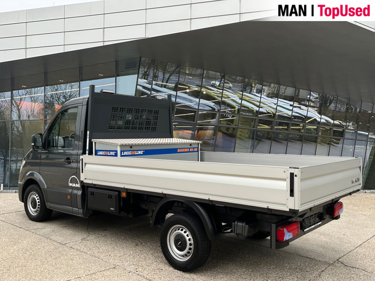 MAN TGE 3.140 4X2F SB, Automatic, Flat bed Klima ZV - Kamioncine me karroceri: foto 2 MAN TGE 3.140 4X2F SB, Automatic, Flat bed Klima ZV - Kamioncine me karroceri: foto 2