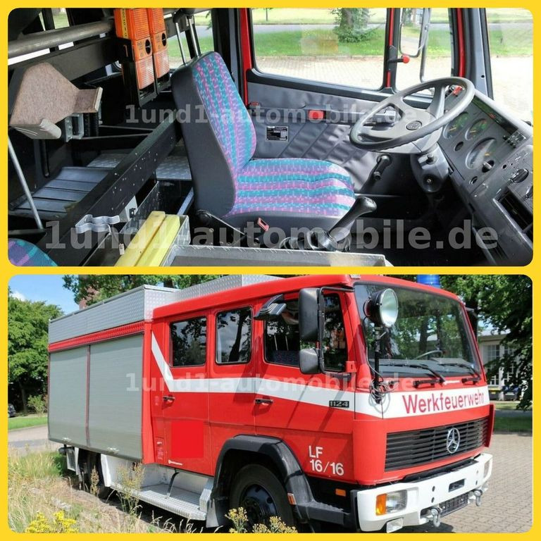 Mercedes-Benz 1124 F Feuerwehr LF 16/16 Pumpe Tank Haspel 1124 F Feuerwehr LF 16/16 Pumpe Tank Haspel - Zjarrfikëse: foto 1 Mercedes-Benz 1124 F Feuerwehr LF 16/16 Pumpe Tank Haspel 1124 F Feuerwehr LF 16/16 Pumpe Tank Haspel - Zjarrfikëse: foto 1