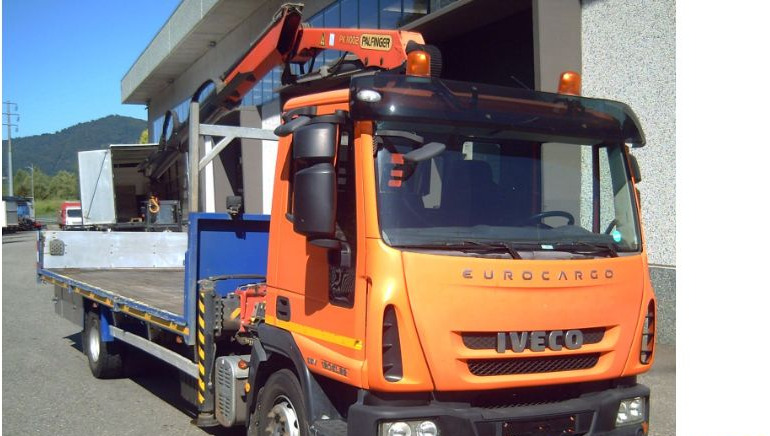 Iveco EUROCARGOeurocargo 120el22 - Kamion me karroceri të hapur, Kamion me vinç: foto 3 Iveco EUROCARGOeurocargo 120el22 - Kamion me karroceri të hapur, Kamion me vinç: foto 3