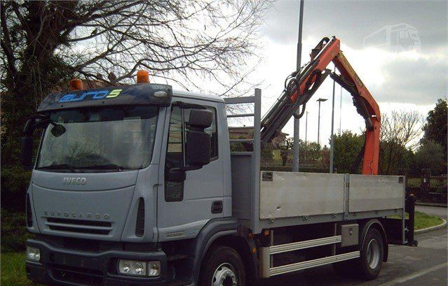 Iveco EUROCARGOeurocargo 160e25 - Kamion me karroceri të hapur, Kamion me vinç: foto 1 Iveco EUROCARGOeurocargo 160e25 - Kamion me karroceri të hapur, Kamion me vinç: foto 1