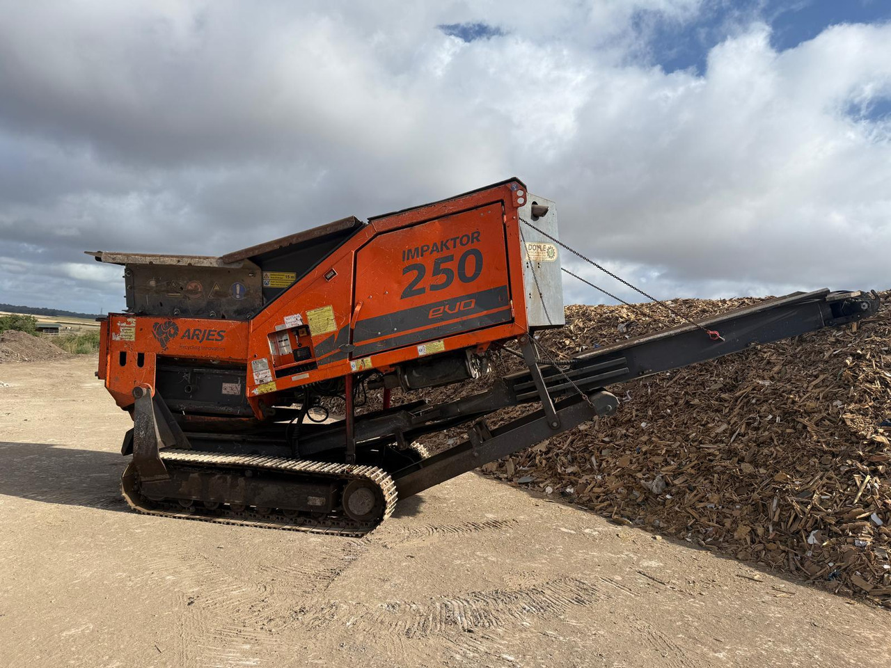 Arjes Impaktor 250 EVO - Grirëse industriale: foto 1 Arjes Impaktor 250 EVO - Grirëse industriale: foto 1
